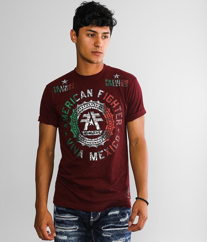 American Fighter Viva Mexico T-Shirt front view