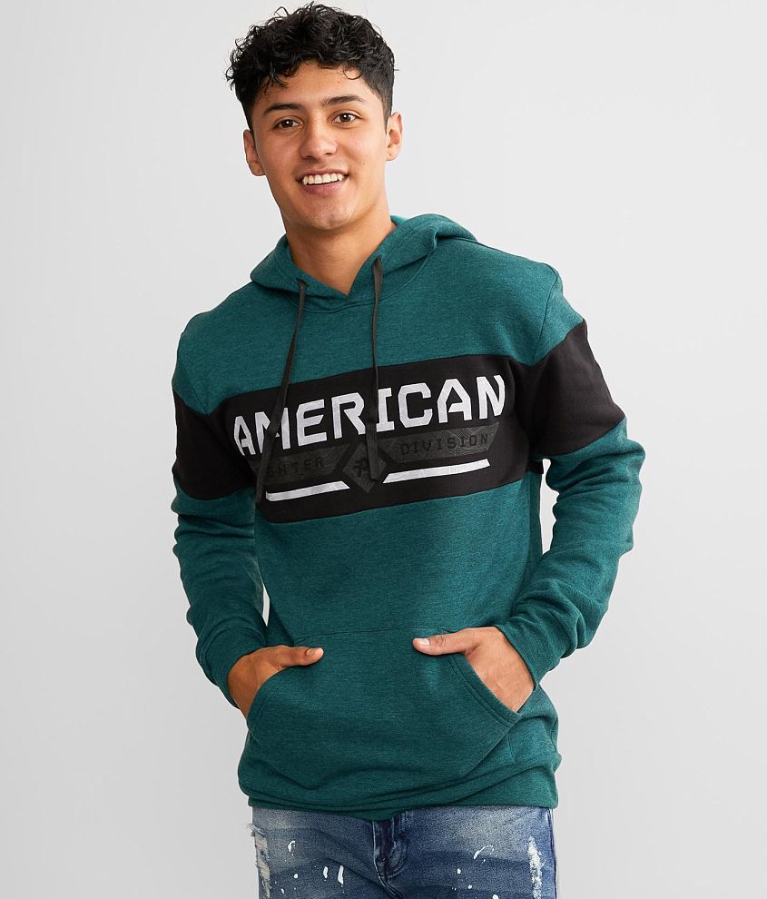 American Fighter Crystal River Hooded Sweatshirt Men s Sweatshirts in Fanfare Black Buckle