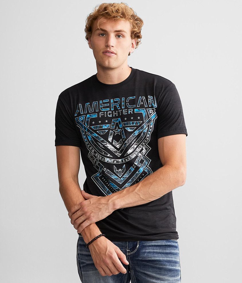 American Fighter Bay View T-Shirt front view