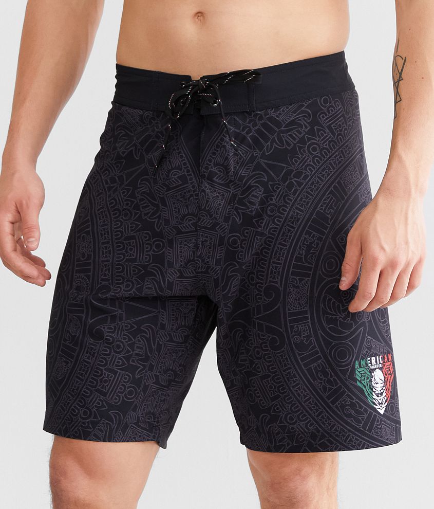 American Fighter Gabriel Stretch Boardshort front view