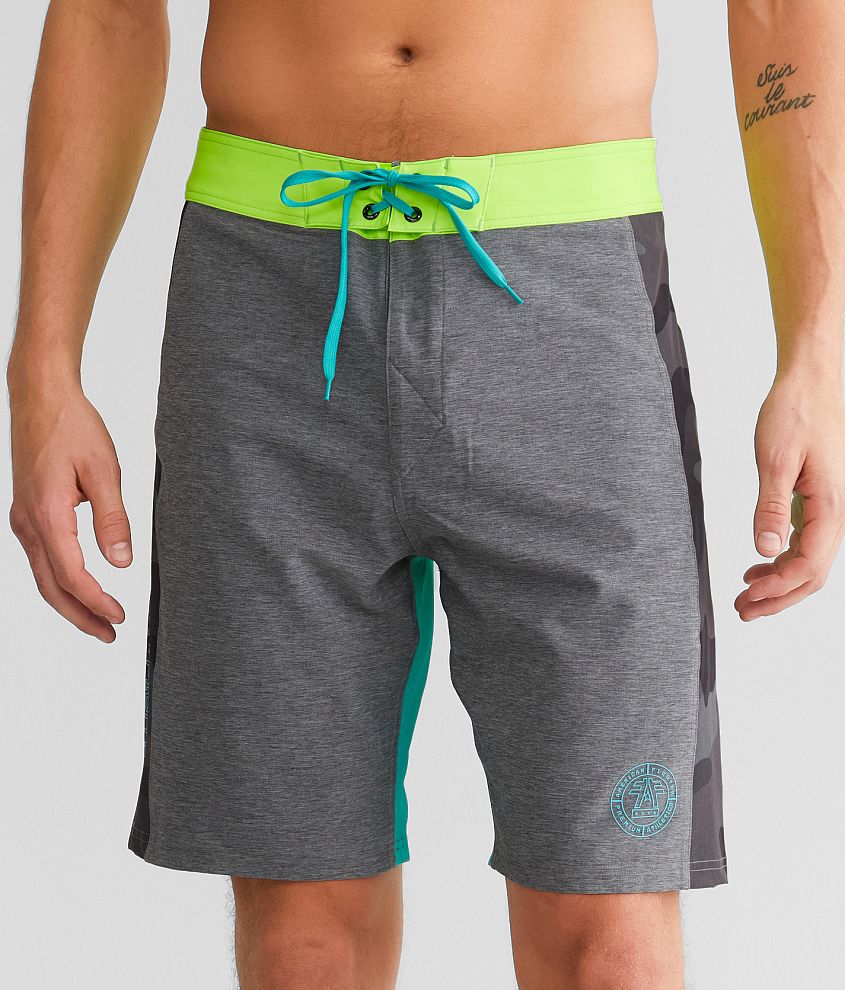 American Fighter Lucas Stretch Boardshort front view