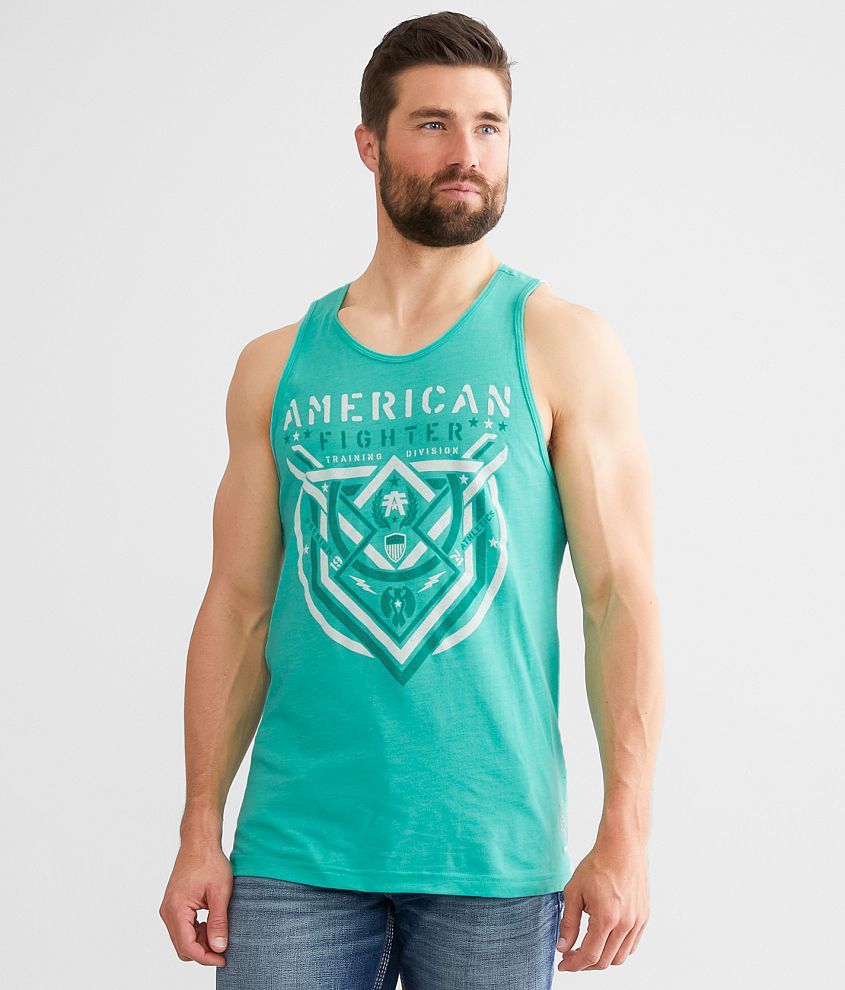 American Fighter Lost Springs Tank Top front view
