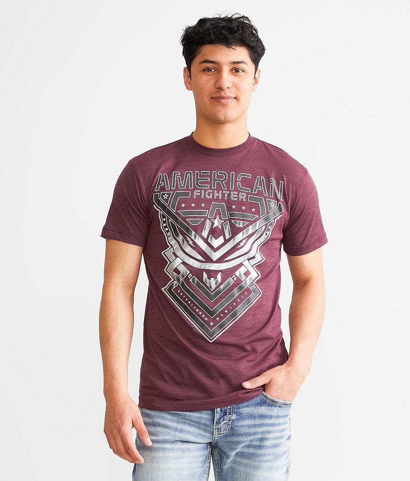 American Fighter Bay View T-Shirt front view