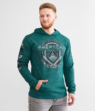 American Fighter Longrun Hoodie front view