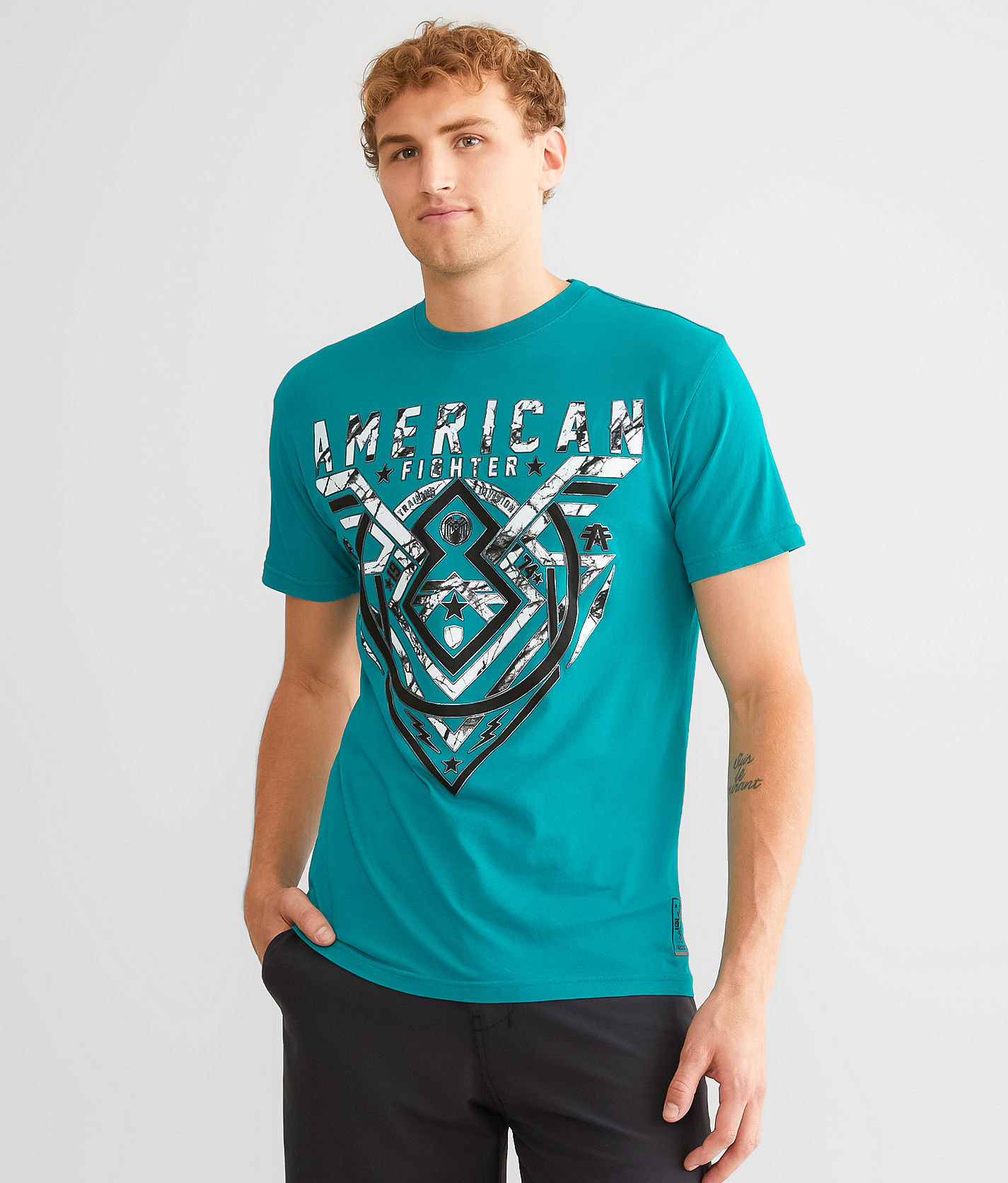 American Fighter Oakview T-Shirt - Men's T-Shirts in Pine Green