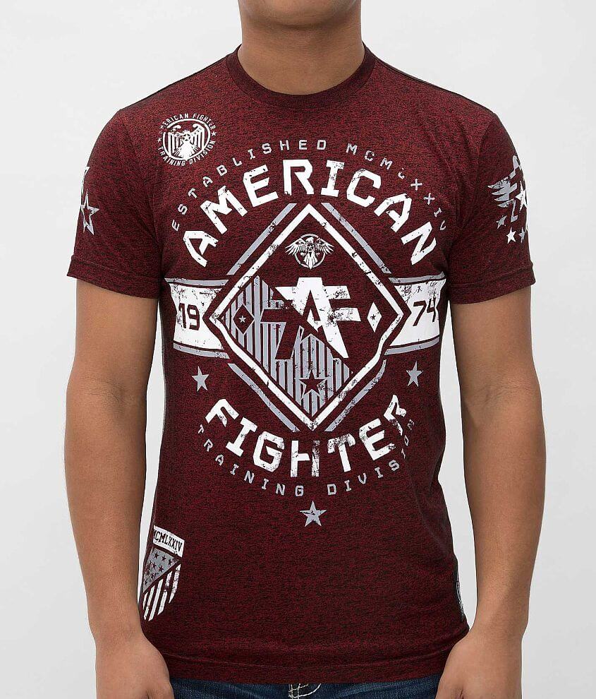 American Fighter Massachusetts T-Shirt front view