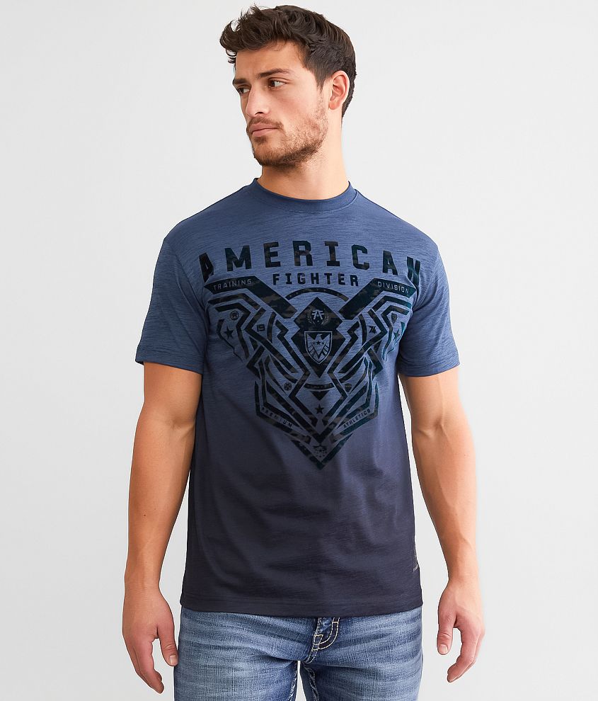 American Fighter Brimley T-Shirt - Men's T-Shirts in Sailor Blue | Buckle