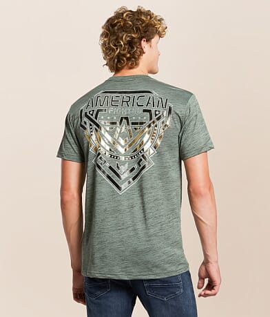 American Fighter Bay View T-Shirt front view