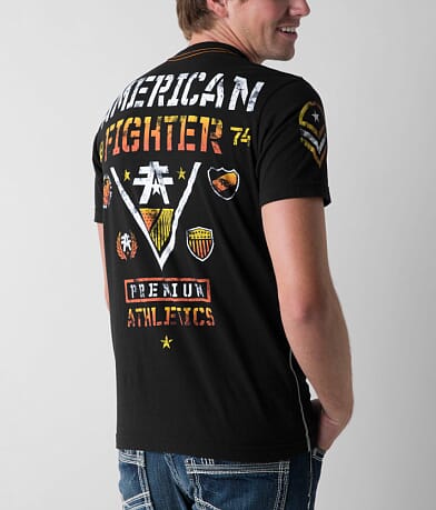 American Fighter Connecticut T-Shirt BACK