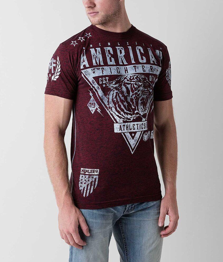 American Fighter Wisconsin T-Shirt front view