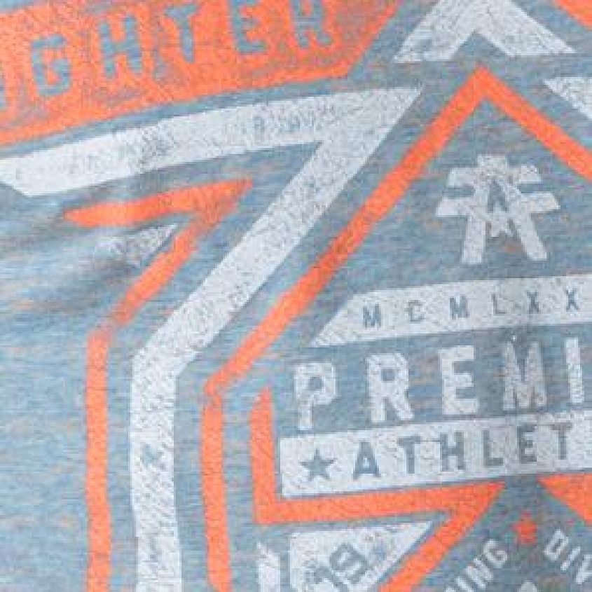 Pacific Blue Neon Orange