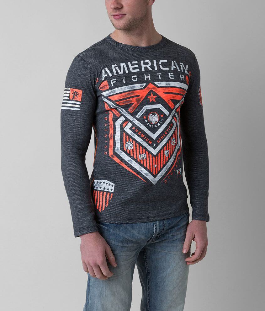 American Fighter Kendrick Reversible Thermal Shirt front view