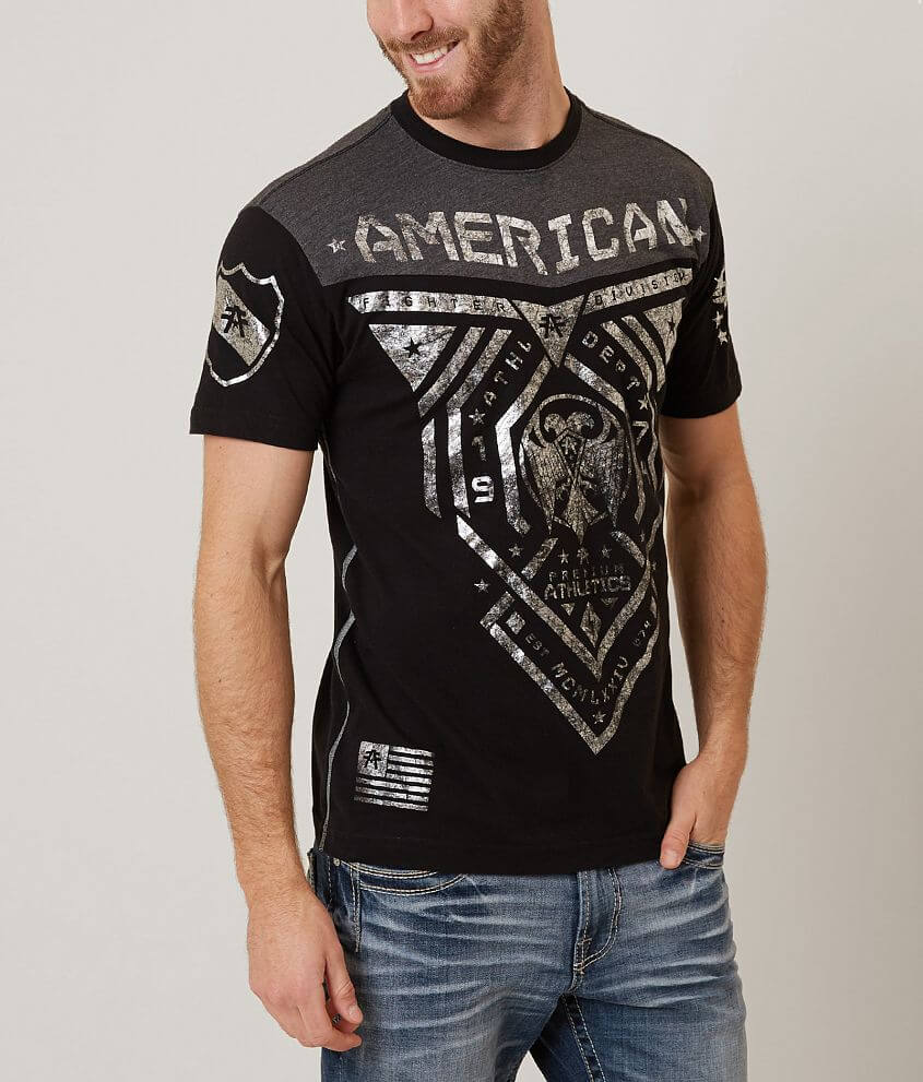 American Fighter Blue Mountain T-Shirt front view