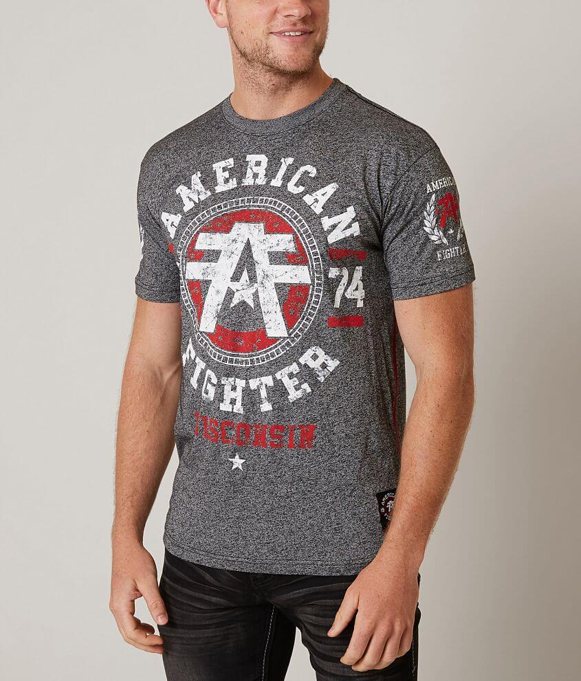 American Fighter Wisconsin Pride T-Shirt front view