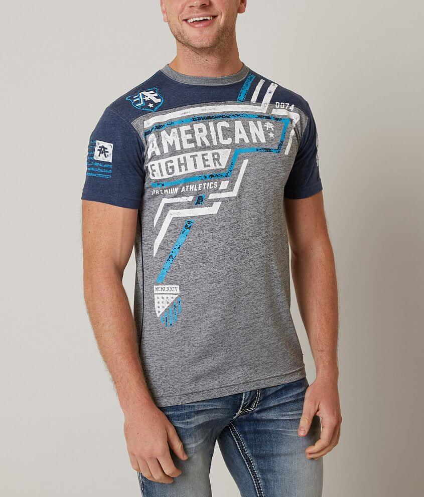 American Fighter Bentley T-Shirt - Men's T-Shirts in Heather Grey | Buckle