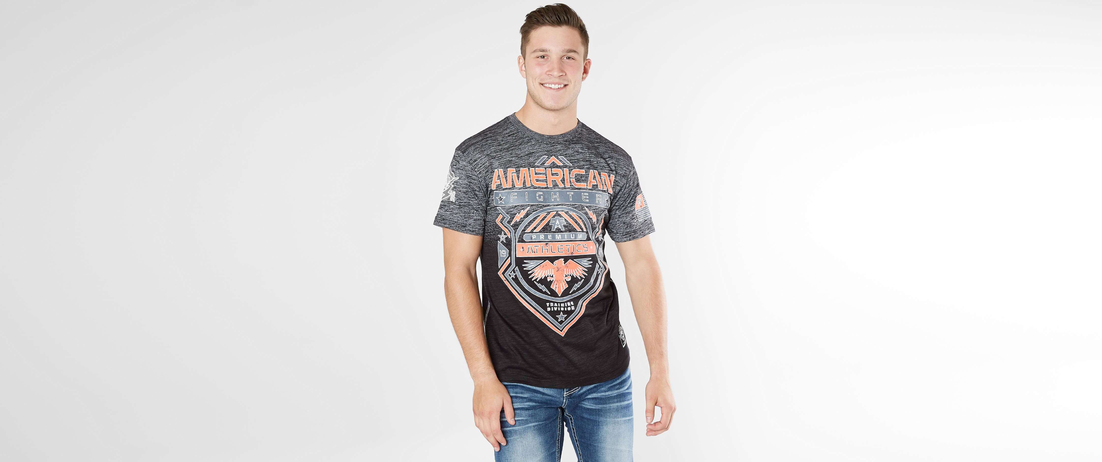 American Fighter Galveston TShirt Men's TShirts in Black Buckle