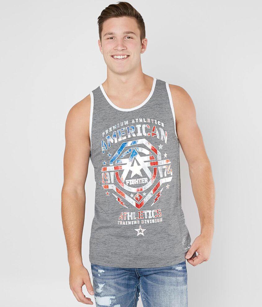 American Fighter New Mexico Tank Top front view