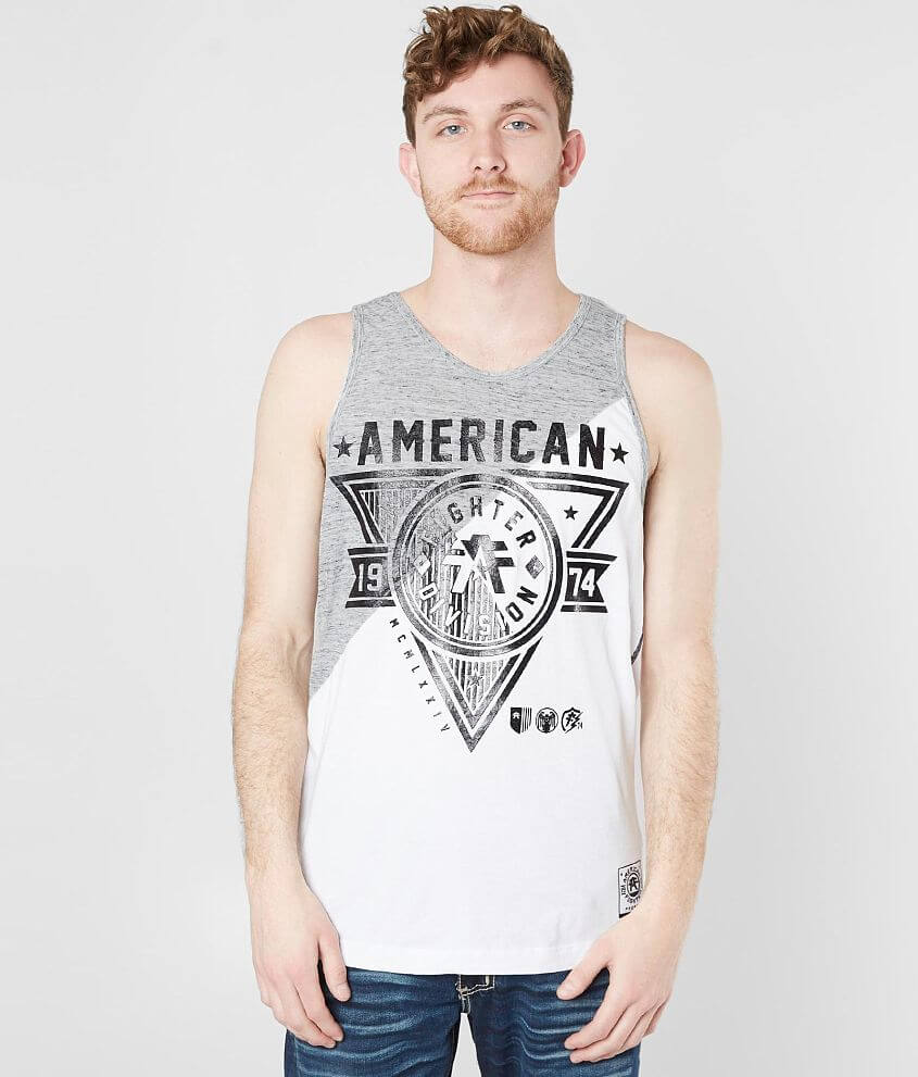 American Fighter Siena Heights Tank Top front view