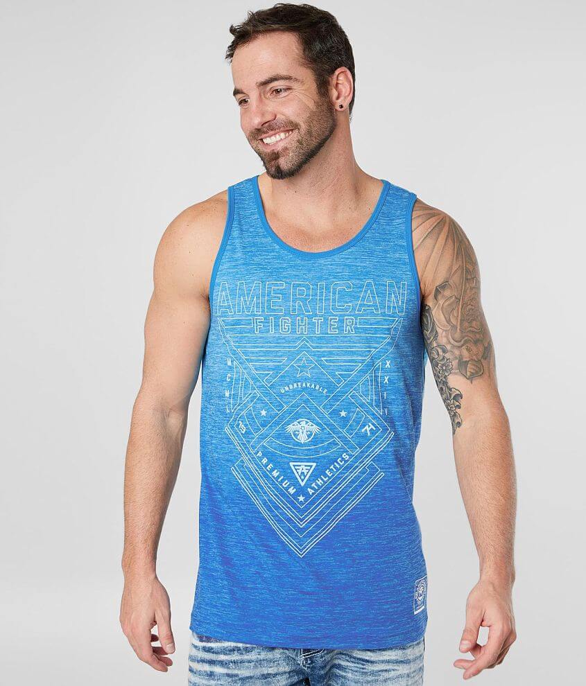 American Fighter Dustin Tank Top front view
