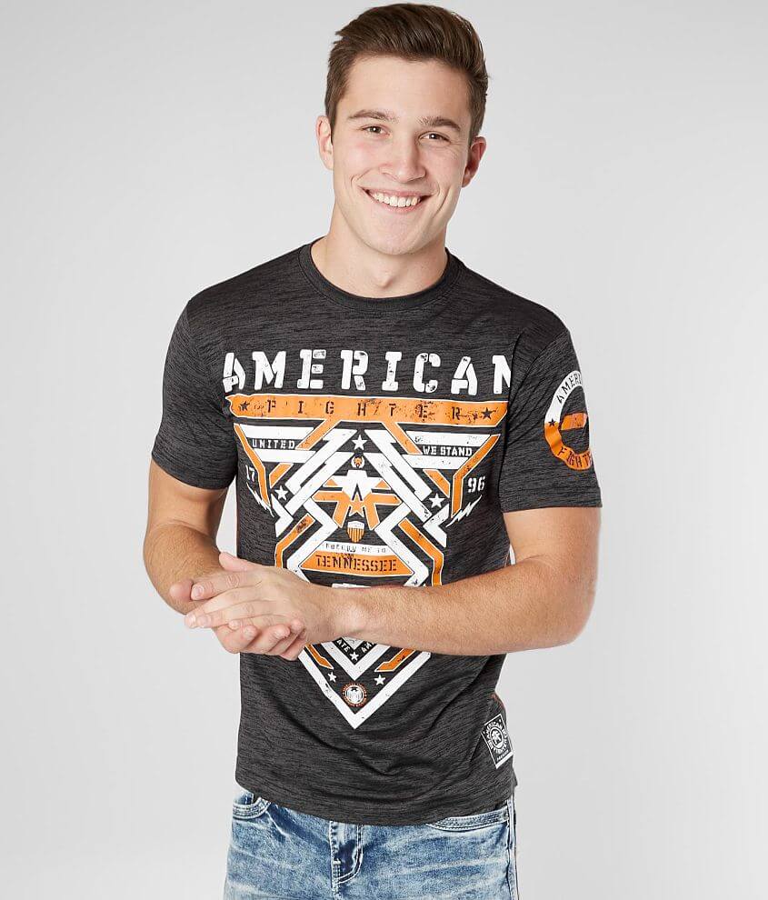 American Fighter Tennessee Born T-Shirt front view