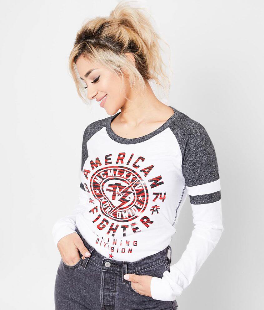 American Fighter Madison Raglan T-Shirt front view