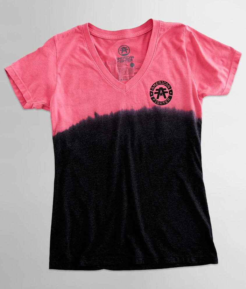 pink american fighter shirt