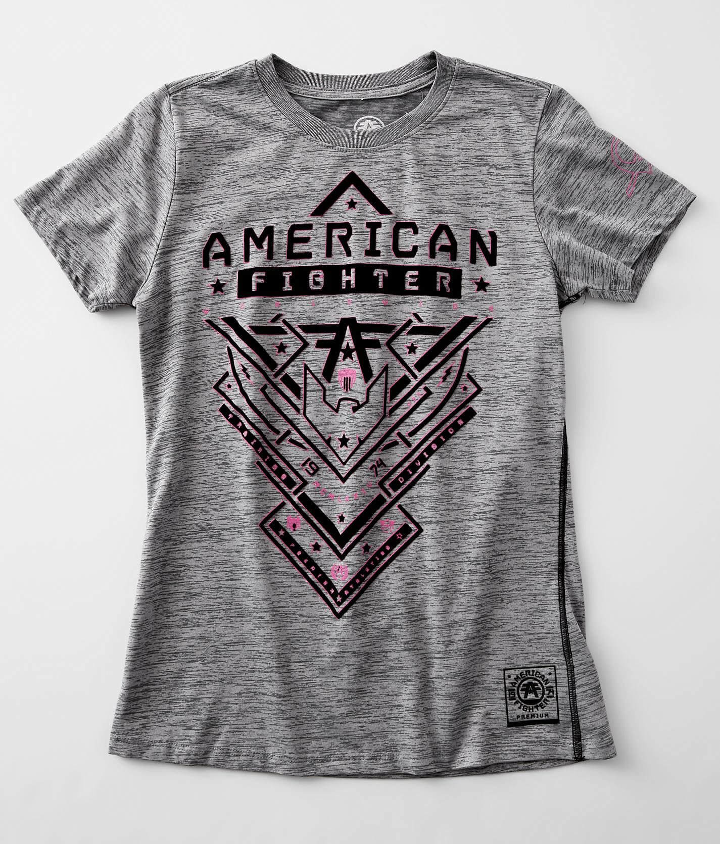 American Fighter Nantucket T Shirt Women S T Shirts In Heather Grey Buckle
