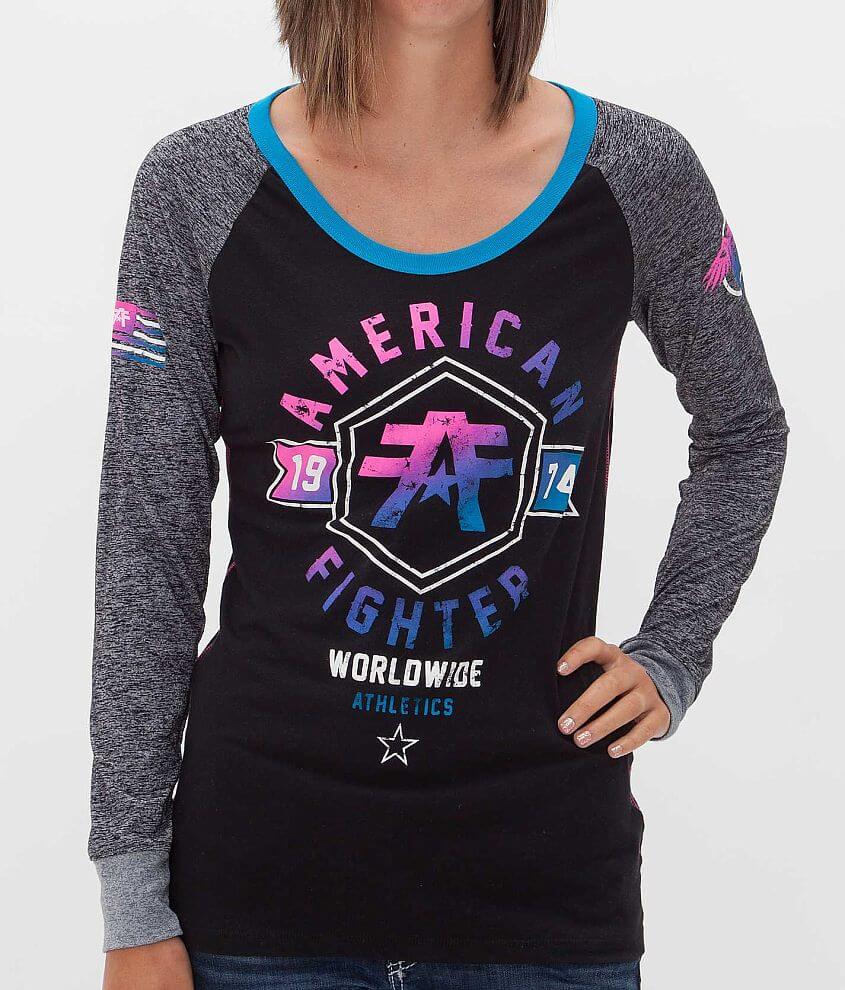 american fighter t shirts women's