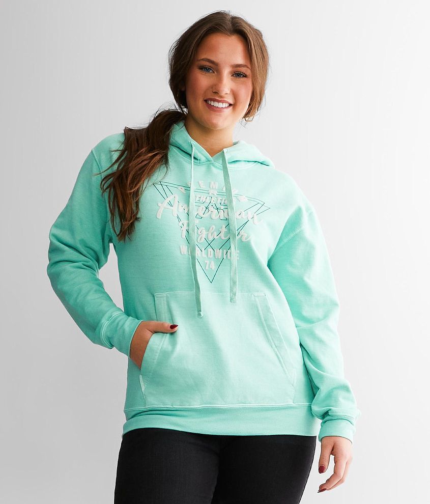 Womens mint online hoodie