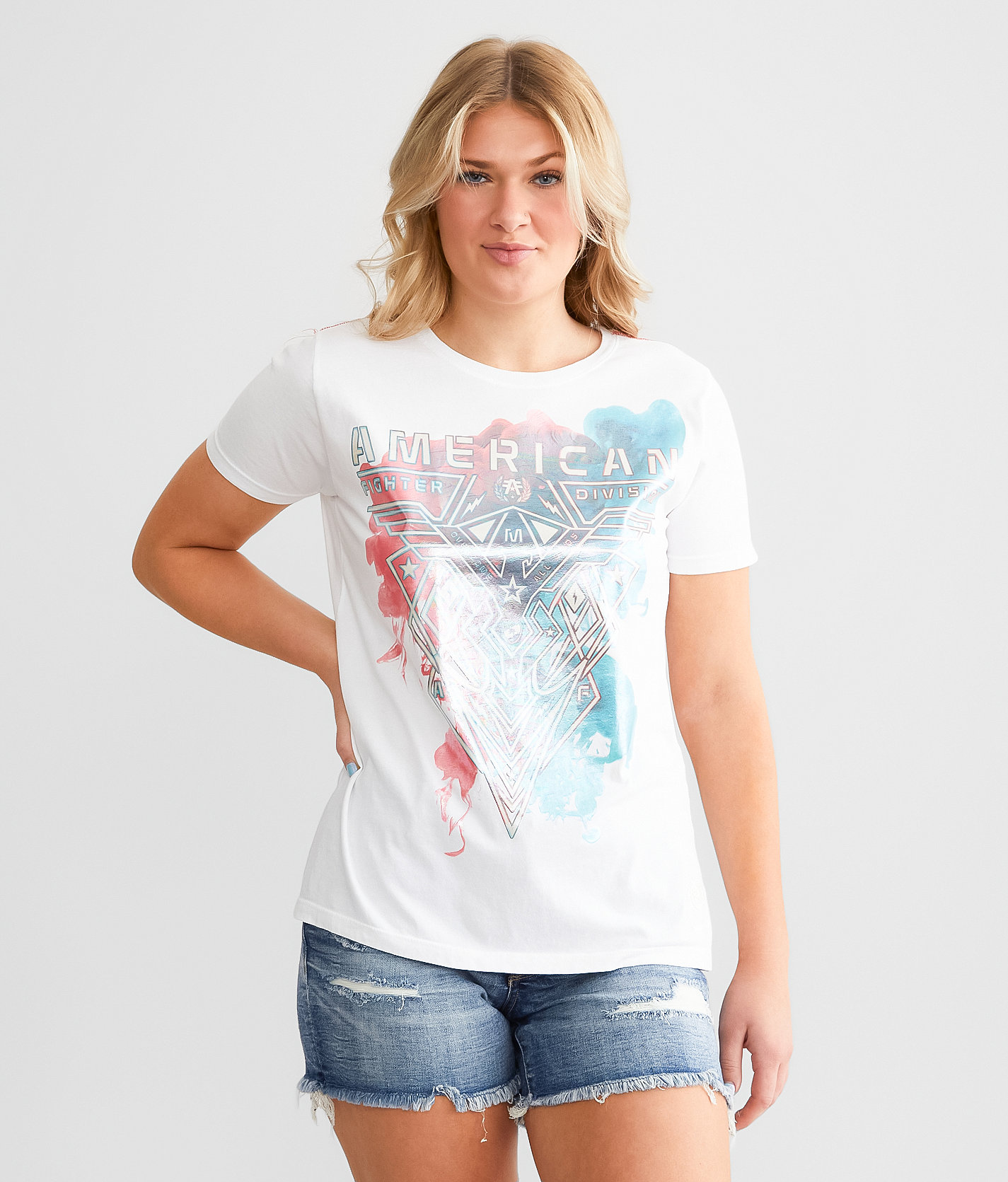 American Fighter Cranston T-Shirt - Men's T-Shirts In Taupe Lt Grey - Foto 5