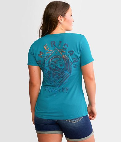 American Fighter Haskins T-Shirt back view