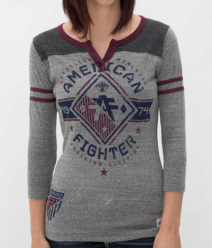 American Fighter Massachusetts T-Shirt front view