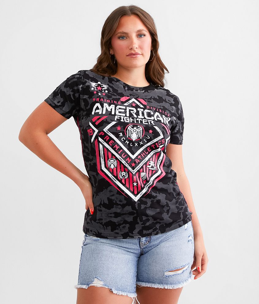 American Fighter North Dakota T-Shirt