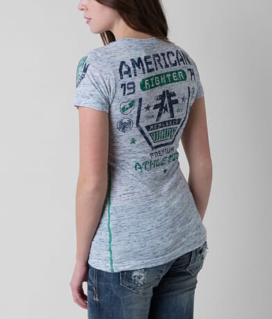 American Fighter Saginaw Valley T-Shirt BACK