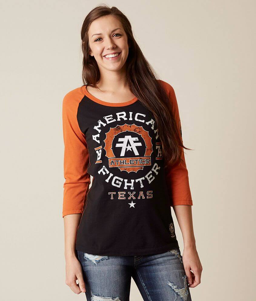 American Fighter Texas Rally T-Shirt front view