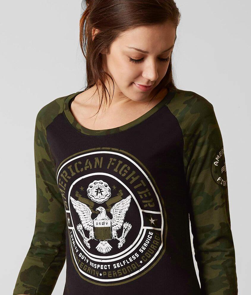 American Fighter Army T-Shirt front view