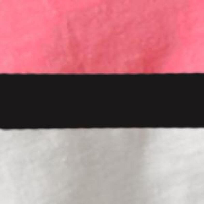 White Neon Pink Black