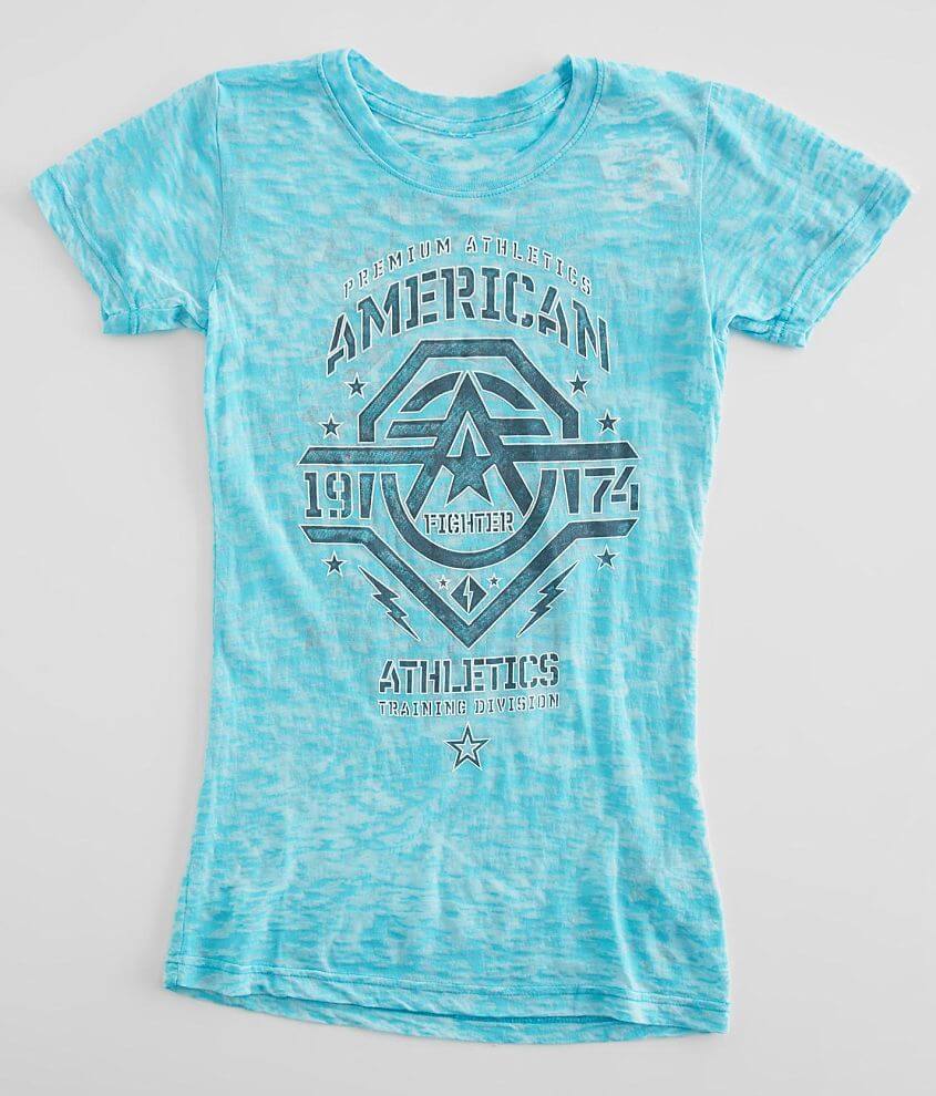 AMERICAN FIGHTER Affliction Pullover New Mexico Blau Sweatshirts 