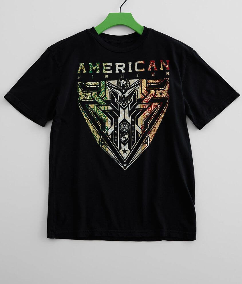 Boys - American Fighter Woodsfield T-Shirt front view