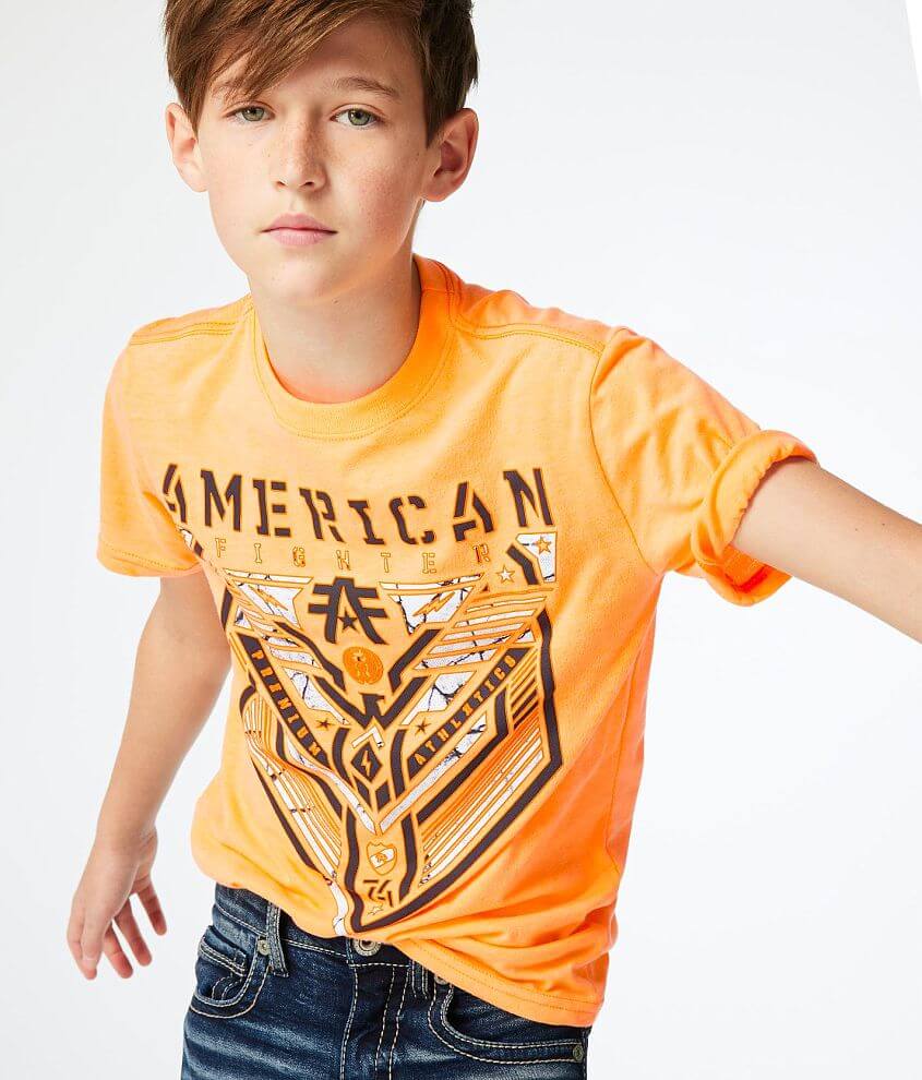 boys american fighter shirts