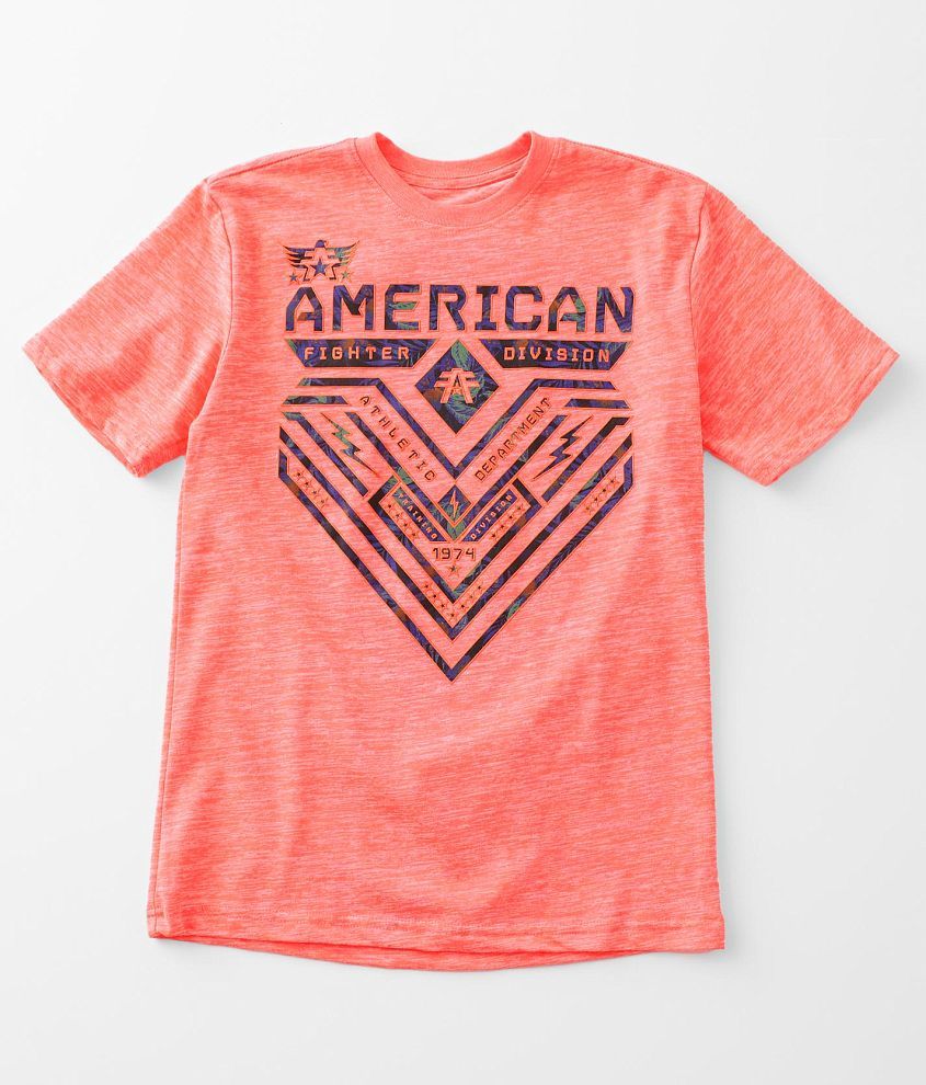 Boys - American Fighter Crystal River T-Shirt front view