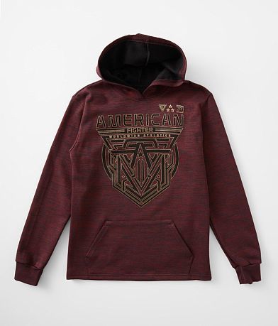 American Fighter Boys - Robertson Hooded Sweatshirt front view