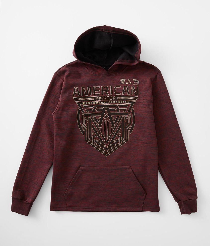 Boys - American Fighter Robertson Hooded Sweatshirt front view