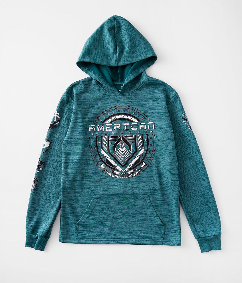 Boys - American Fighter Longrun Hoodie front view