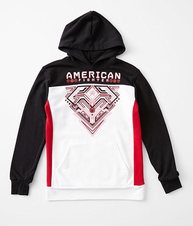 American Fighter Boys - Foster Hooded Sweatshirt front view