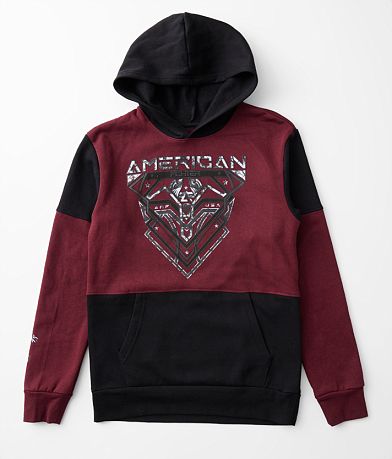 American Fighter Boys - Burleson Hooded Sweatshirt front view