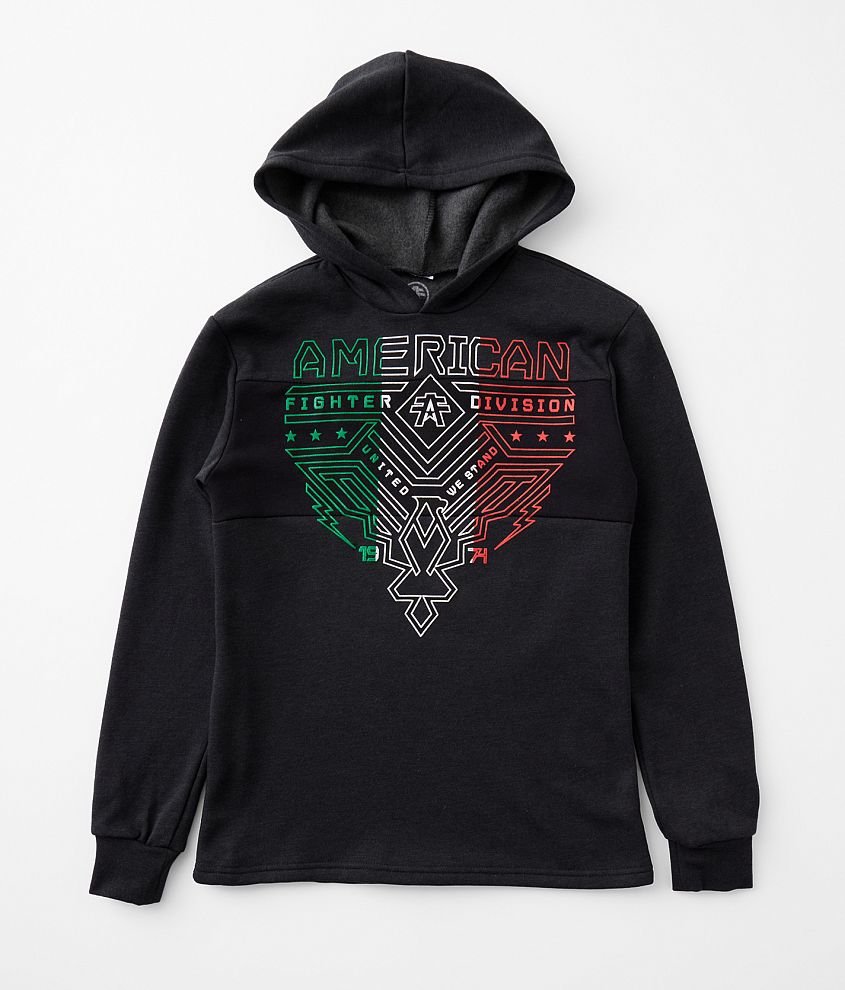 Boys - American Fighter Dugger Hooded Sweatshirt front view