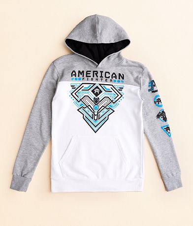 American Fighter Boys - Foster Hooded Sweatshirt front view