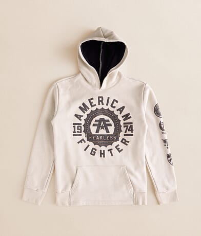 American Fighter Boys - Alexander Hooded Sweatshirt front view