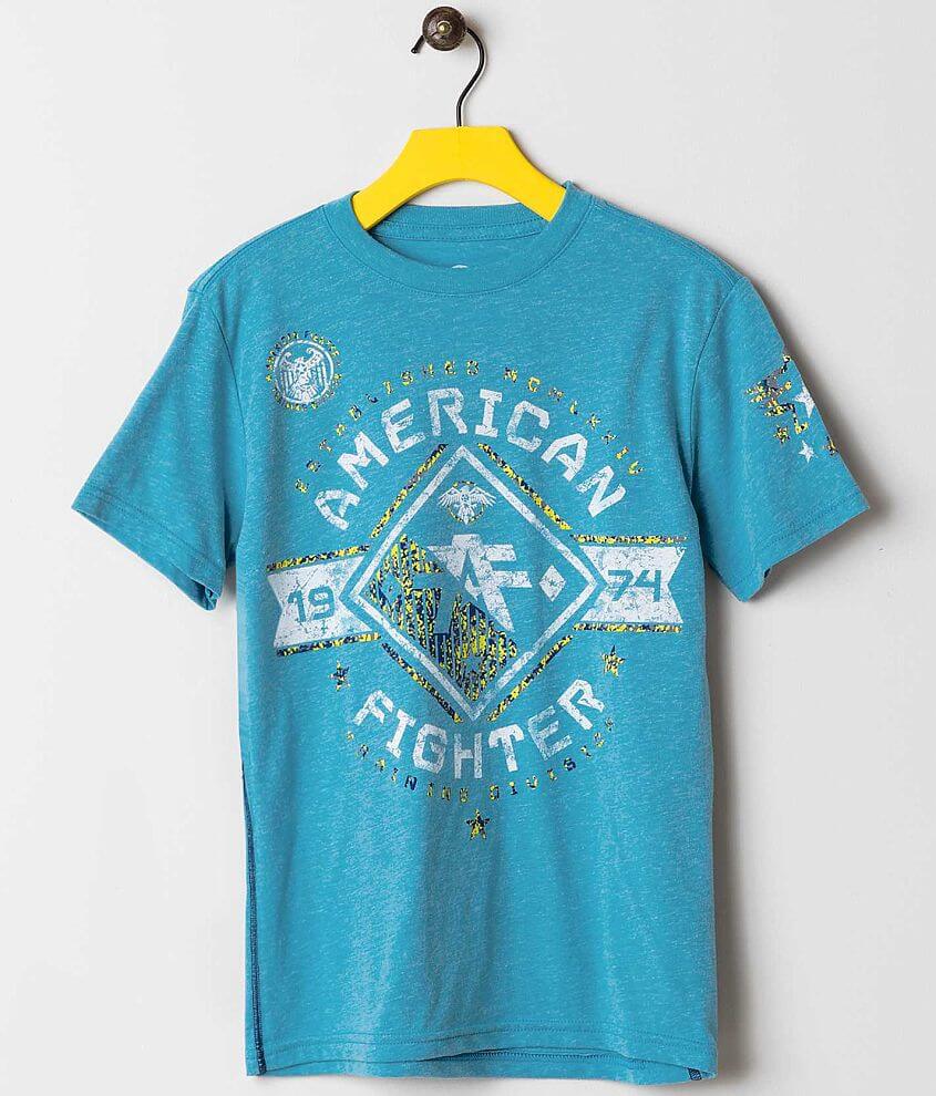 Boys - American Fighter Massachusetts T-Shirt front view